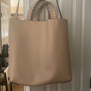 Jules Kate Charlotte Tote with pouch pink/blush